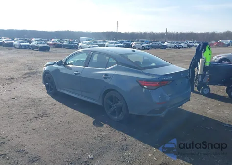 2025 Nissan Sentra Sr from USA, damaged, VIN 3N1AB8DV2SY214907